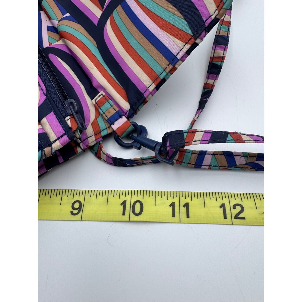 Vera Bradley Essentials Y2K Retro Ribbons Bi Fold Wallet Crossbody Colorful - Picture 6 of 9